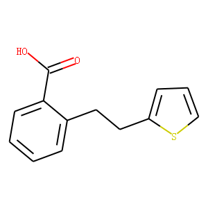 2-[2-(2-thienyl)ethyl]benzoic acid
