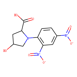 N-2-4-DNP-HYDROXY-L-PROLINE CRYSTALLINE