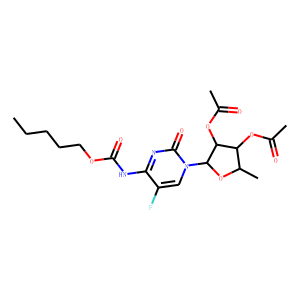 2’,3’-Di-O-acetyl-5’-deoxy-5-fluoro-N4-(pentoxycarbonxyl)cytidine