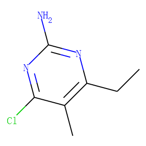 4-chloro-6-ethyl-5-MethylpyriMidin-2-aMine