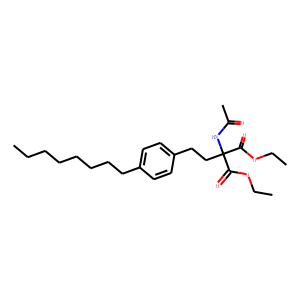 Diethyl 2-Acetamido-2-[2-(4-octylphenylethyl)malonate