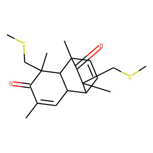 1,4a,5,8a-Tetrahydro-4,5,7,10-tetramethyl-5,10-bis[(methylthio)methyl]-1,4-ethanonaphthalene-6,9(4H)