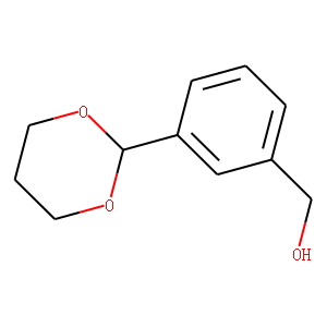 Benzenemethanol, 3-(1,3-dioxan-2-yl)- (9CI)
