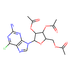 2-Amino-6-chloro-9-(2,3,5-tri-O-acetyl-β-D-ribofuranosyl)purine