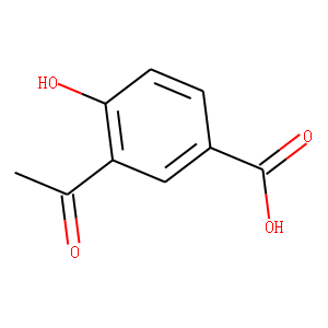 3-acetyl-4-hydroxybenzoic acid