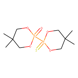 5,5,5/',5/'-Tetramethyl-2,2/'-bi[1,3,2-dioxaphosphorinane]2-oxide 2/'-sulfide