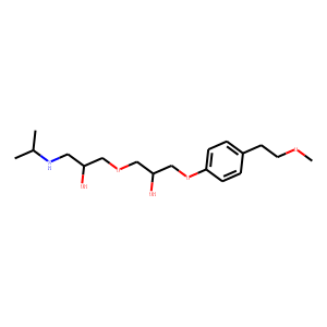 3-[2-Hydroxy-3-[4-(2-methoxyethyl)phenoxy]propoxy]-1-isopropylamino-2-propanol