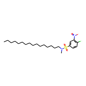 4-Chloro-N-hexadecyl-N-methyl-3-nitrobenzenesulfonamide