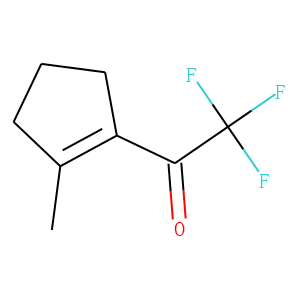 Ethanone, 2,2,2-trifluoro-1-(2-methyl-1-cyclopenten-1-yl)- (9CI)