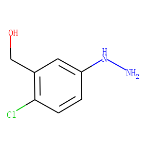 (2-Chloro-5-hydrazinylphenyl)methanol