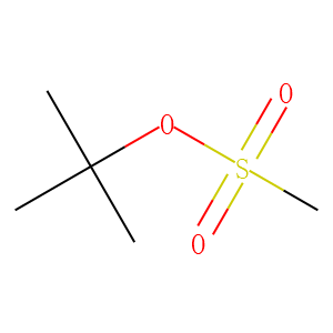 2-methyl-2-methylsulfonyloxy-propane