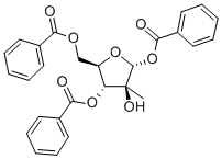 2-C-Methyl-1,3,5-tri-O-benzoyl-alpha-D-ribofuranoside