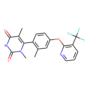 6-[4-(3-Trifluoromethylpyridin-2-yloxy)-2-methylphenyl]-1,5-dimethyl-2,4(1H,3H)-pyrimidinedione