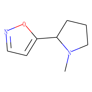 Isoxazole, 5-(1-methyl-2-pyrrolidinyl)- (9CI)