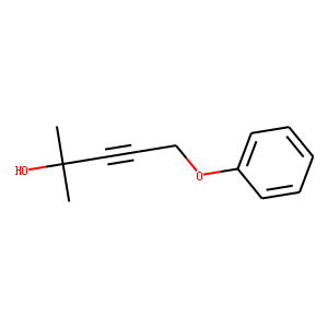 3-Pentyn-2-ol, 2-methyl-5-phenoxy-,