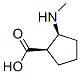 Cyclopentanecarboxylic acid, 2-(methylamino)-, cis- (9CI)