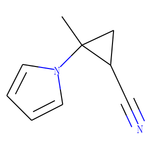 Cyclopropanecarbonitrile, 2-methyl-2-(1H-pyrrol-1-yl)-, cis- (9CI)