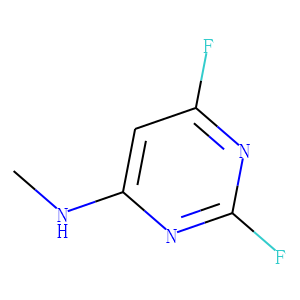 4-Pyrimidinamine,2,6-difluoro-N-methyl-