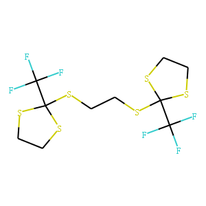  2,2'-[1,2-Ethanediylbis(thio)]bis[2-(trifluoromethyl)-1,3-dithiolane]