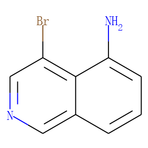 5-Isoquinolinamine,4-bromo-(9CI)