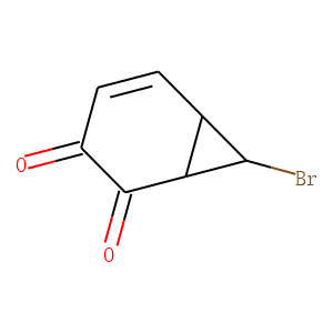 Bicyclo[4.1.0]hept-4-ene-2,3-dione, 7-bromo-, (1alpha,6alpha,7alpha)- (9CI)