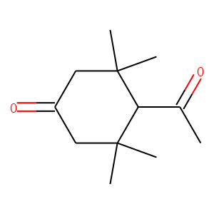 4-acetyl-3,3,5,5-tetramethylcyclohexan-1-one