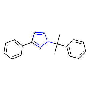 2-(1-methyl-1-phenylethyl)-5-phenyl-2H-Tetrazole