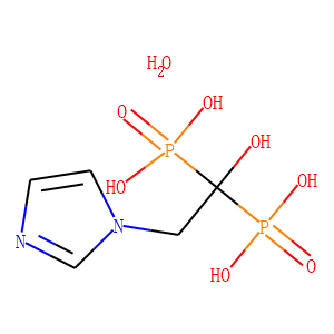 Zoledronic acid hydrate