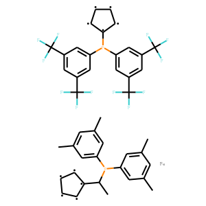 (R)-(-)-1-[(S)-2-(DI(3,5-BIS-TRIFLUOROMETHYLPHENYL)PHOSPHINO)FERROCENYL]ETHYLDI(3,5-DIMETHYLPHENYL)P