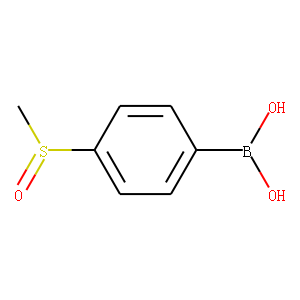 4-(METHANESULFINYL)BENZENEBORONIC ACID