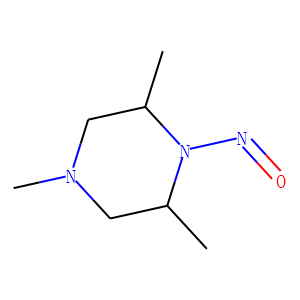 Piperazine, 2,4,6-trimethyl-1-nitroso- (8CI,9CI)