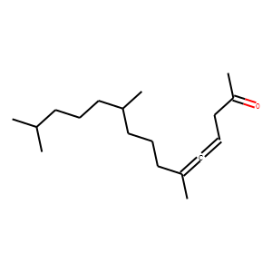 6,10,14-trimethylpentadeca-4,5-dien-2-one