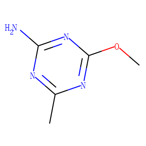 2-Amino-4-methoxy-6-methyl-1,3,5-triazine