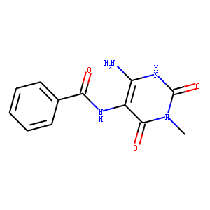 Benzamide,  N-(4-amino-1,2,3,6-tetrahydro-1-methyl-2,6-dioxo-5-pyrimidinyl)-