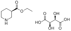 Ethyl (R)-Nipecotate, L-Tartrate