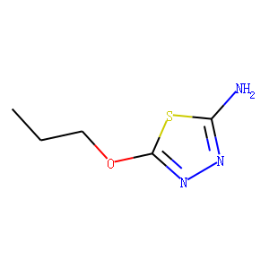 1,3,4-Thiadiazol-2-amine,  5-propoxy-