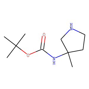 Carbamic acid, (3-methyl-3-pyrrolidinyl)-, 1,1-dimethylethyl ester, (+)- (9CI)