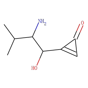 2-Cyclopropen-1-one,  2-(2-amino-1-hydroxy-3-methylbutyl)-