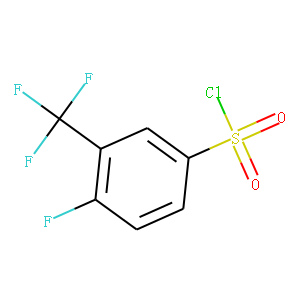 4-FLUORO-3-(TRIFLUOROMETHYL)BENZENESULPHONYL CHLORIDE