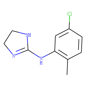 N-(2-Methyl-5-chlorophenyl)-4,5-dihydro-1H-imidazole-2-amine