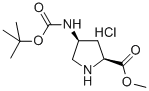 (2S,4S)-4-BOC-AMINO PYRROLIDINE-2-CARBOXYLIC ACID METHYLESTER-HCL