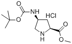 (2S,4S)-4-BOC-AMINO PYRROLIDINE-2-CARBOXYLIC ACID METHYLESTER-HCL