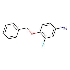 BenzenaMine, 3-fluoro-4-(phenylMethoxy)-