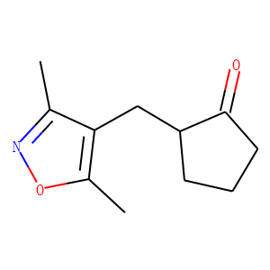 2-[(3,5-Dimethyl-4-isoxazolyl)methyl]cyclopentanone
