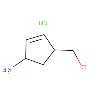 (1S,4R)-4-Amino-2-cyclopentene-1-methanol Hydrochloride