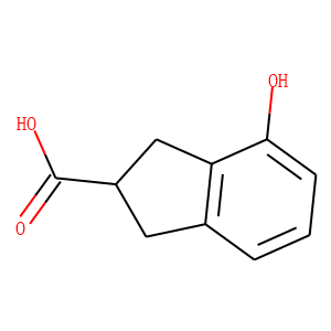 4-hydroxy-2,3-dihydro-1H-indene-2-carboxylic acid