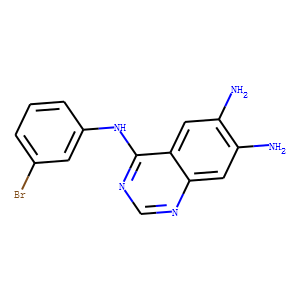 N4-(3-bromophenyl)quinazoline-4,6,7-triamine