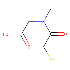 Glycine, N-(mercaptoacetyl)-N-methyl- (9CI)
