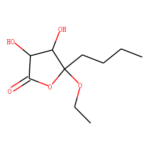 2(3H)-Furanone,5-butyl-5-ethoxydihydro-3,4-dihydroxy-,[3R-(3alpha,4alpha,5bta)]-(9CI)