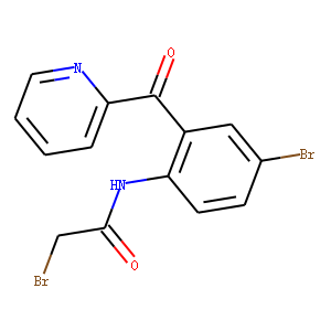 2-Bromo-N-[4-bromo-2-(2-pyridinylcarbonyl)phenyl]-acetamide